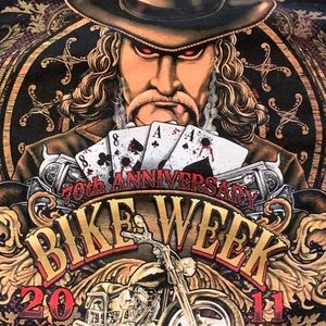 Bike week men’s Daytona Beach 2011 tee shirt Large
